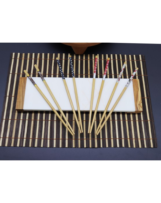  Red Bamboo Chopsticks