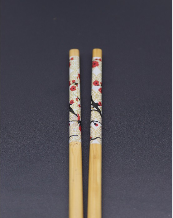 Japon Kiraz Çiçeği Bambu Chopssticks