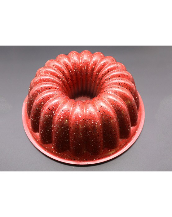 Granite Cake Mold Classic Red