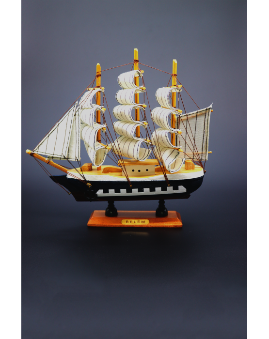  Dekoratives Belem-Modellschiff
