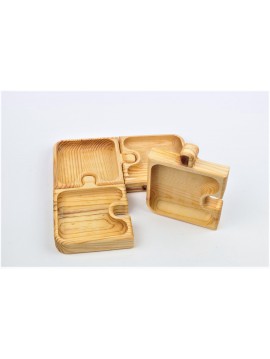 Puzzle Snack Bowl-Beech